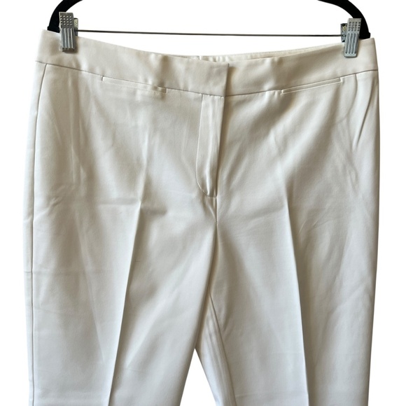 NORDSTROM COLLECTION PANTS 14 COTTON NYLON COASTAL GRANDMA CLASSIC SUMMER DRESSY - Picture 2 of 10